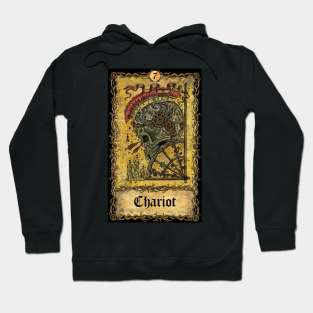 Chariot. Eternal Bones Tarot (Colorful) Hoodie